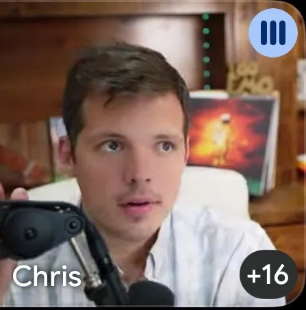 chris started over
