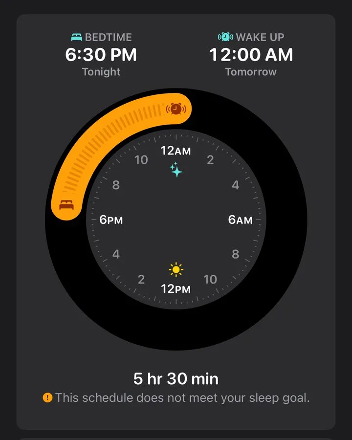enough sleep