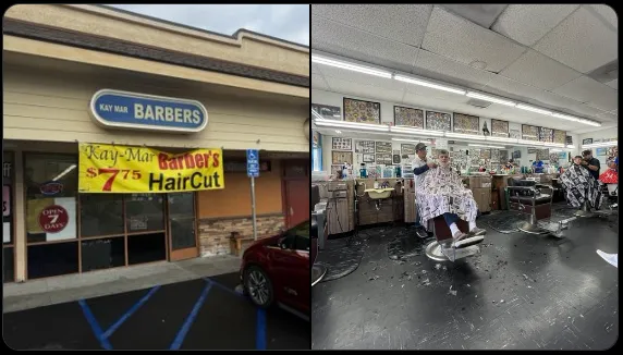 haircut at 7usd