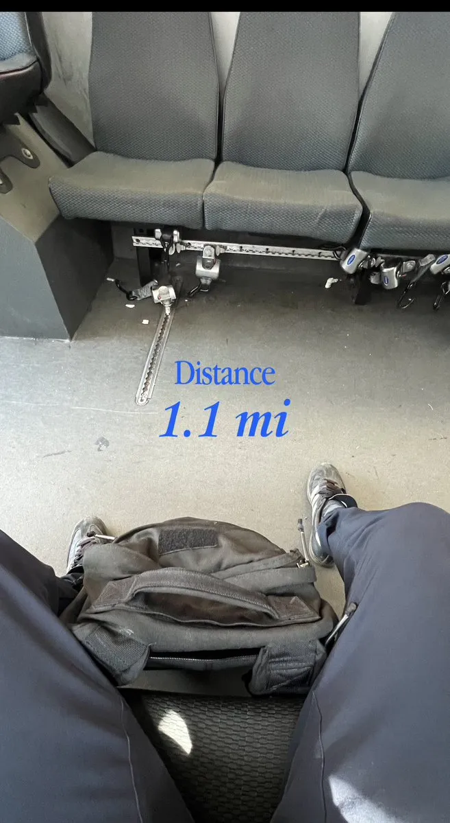Kevin in the bus