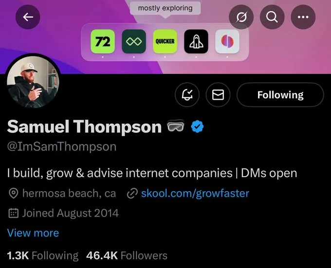 Samuel bio