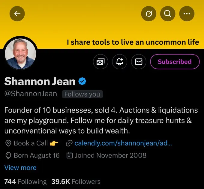 Shannon bio