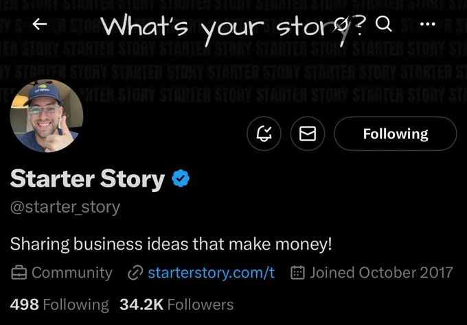 Starter bio