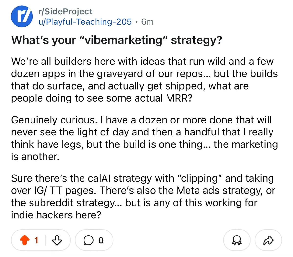 vide marketing