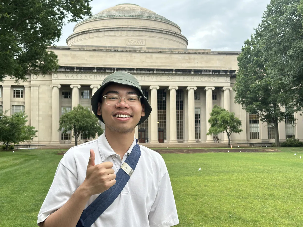 Me in front of the Great Dome