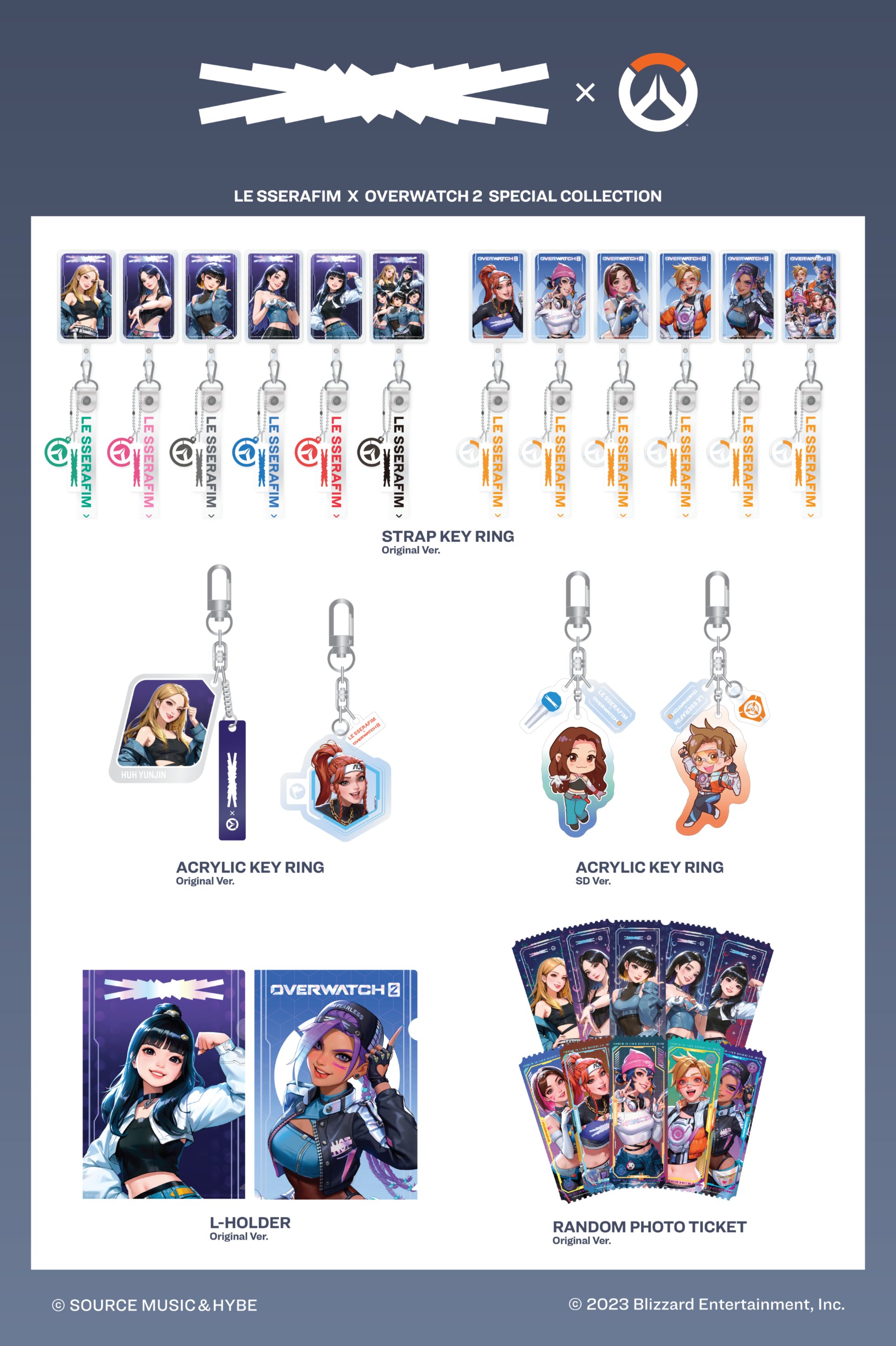 Produits dérivés LE SSERAFIM x Overwatch (2).jpg