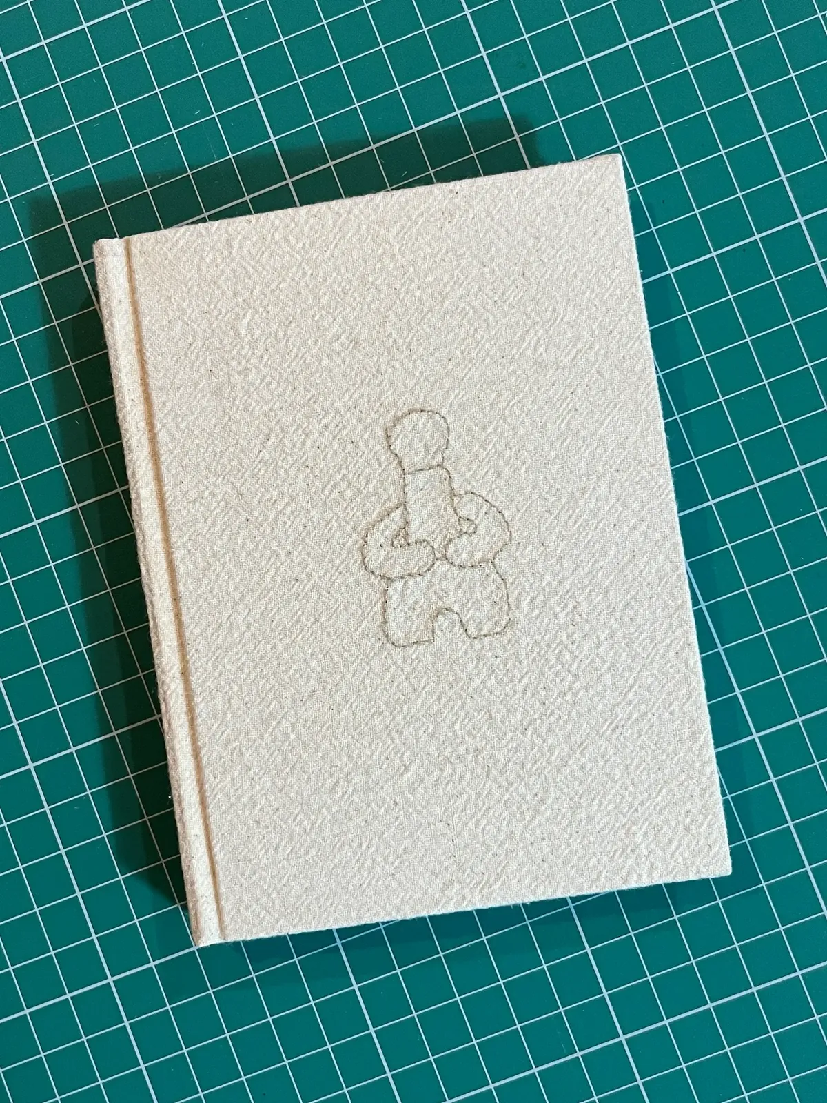 인형 도안 양장 노트