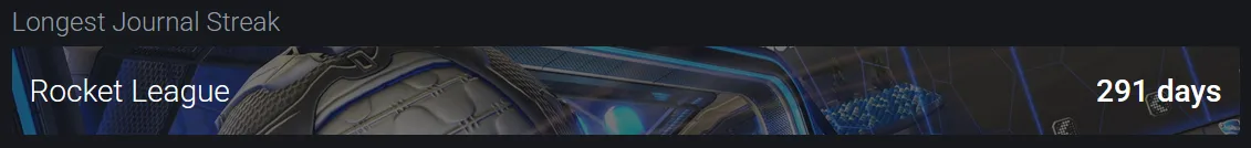 Rocket League streak screenshot