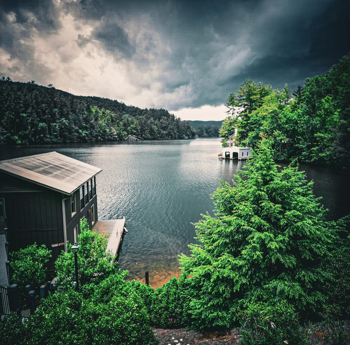 Gloomy Day on Lake Rabun