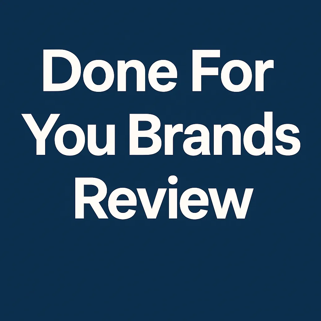 Done For You Brands review