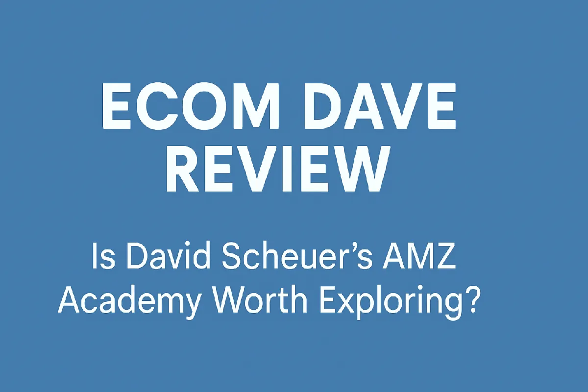 Ecom Dave Review