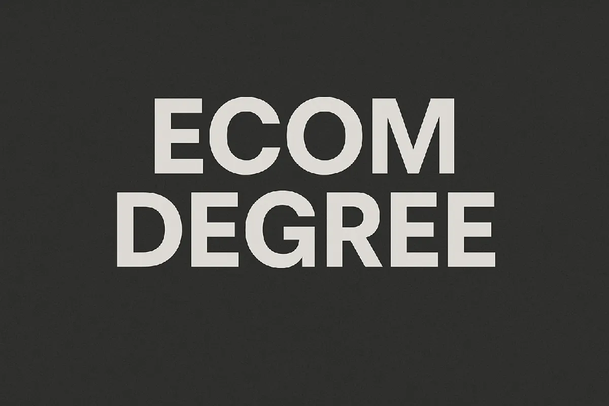 ecom degree