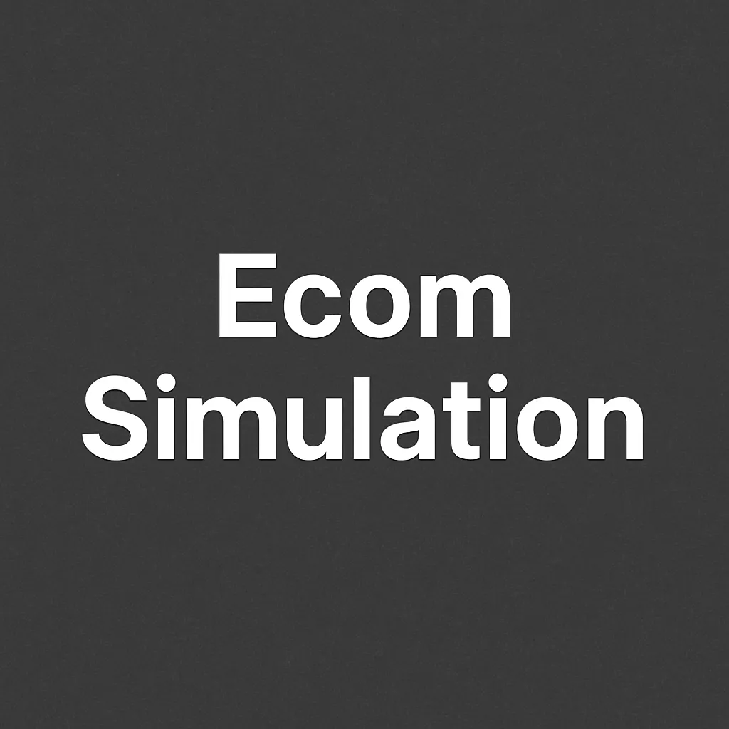 Ecom Simulation