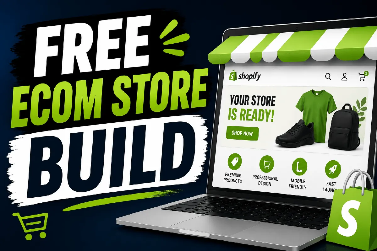 free ecom store build
