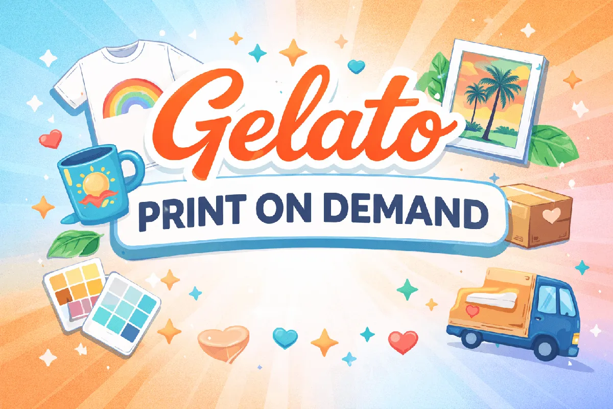 gelato print on demand