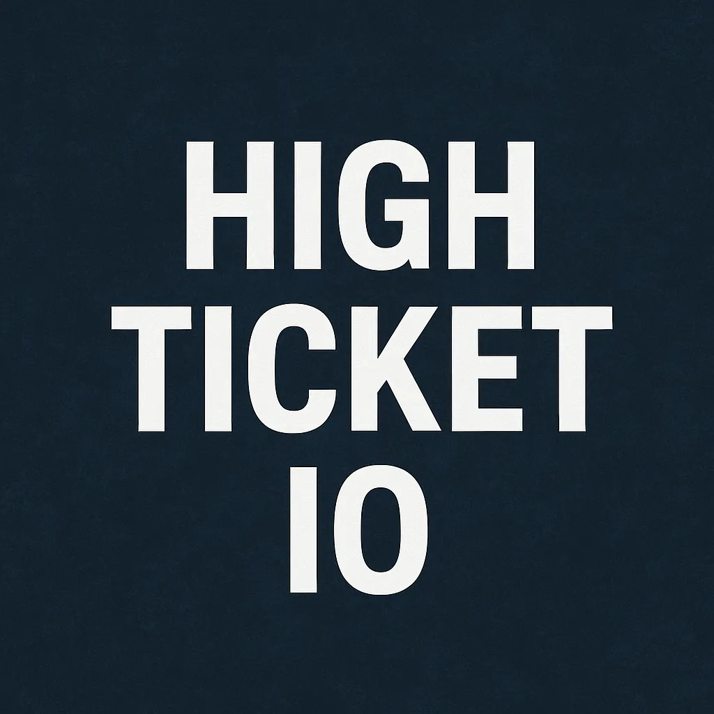 high ticket io