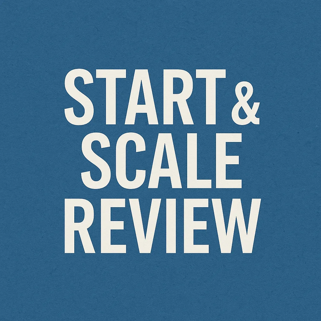start and scale review