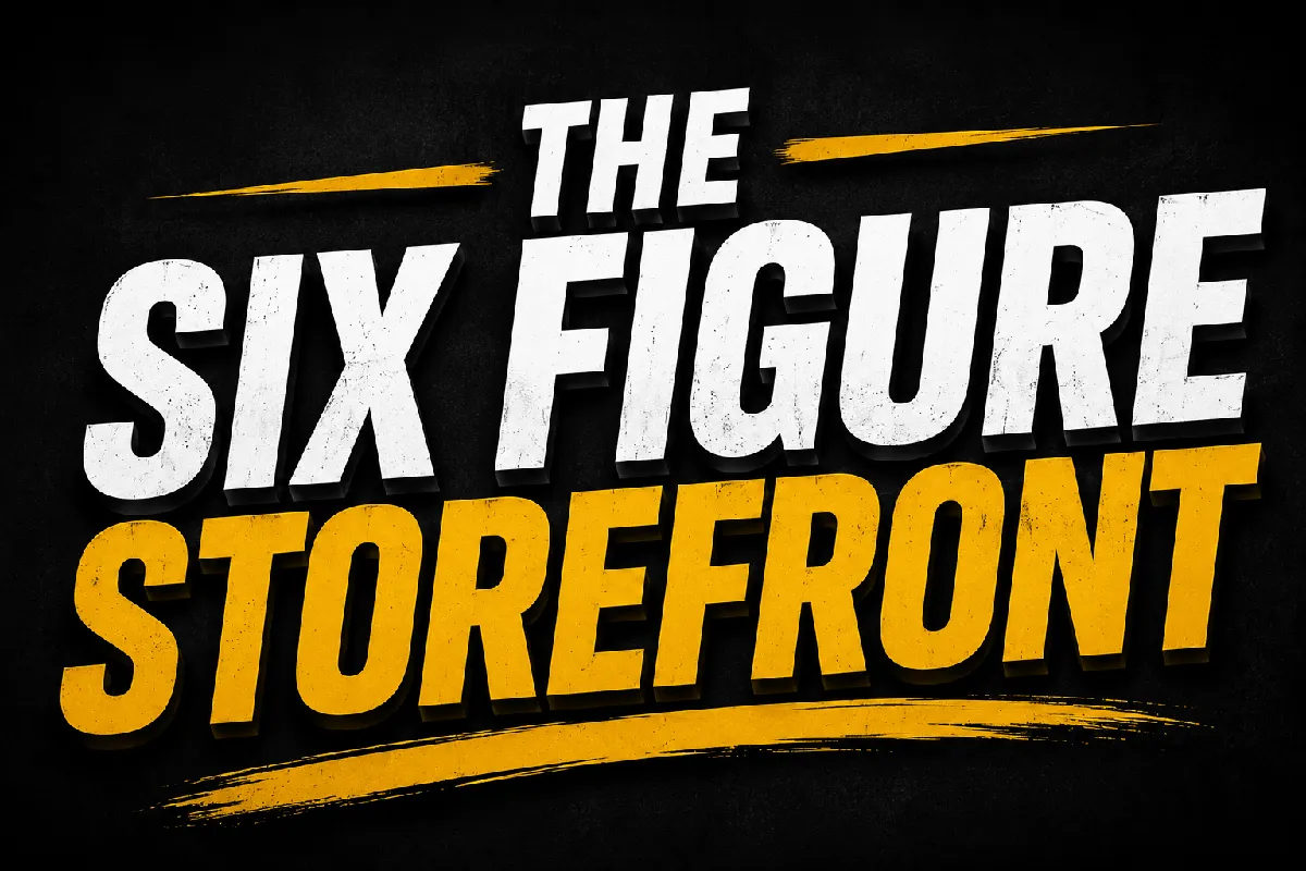 the six figure storefront