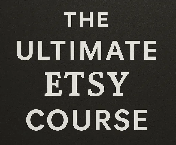 ultimate etsy course