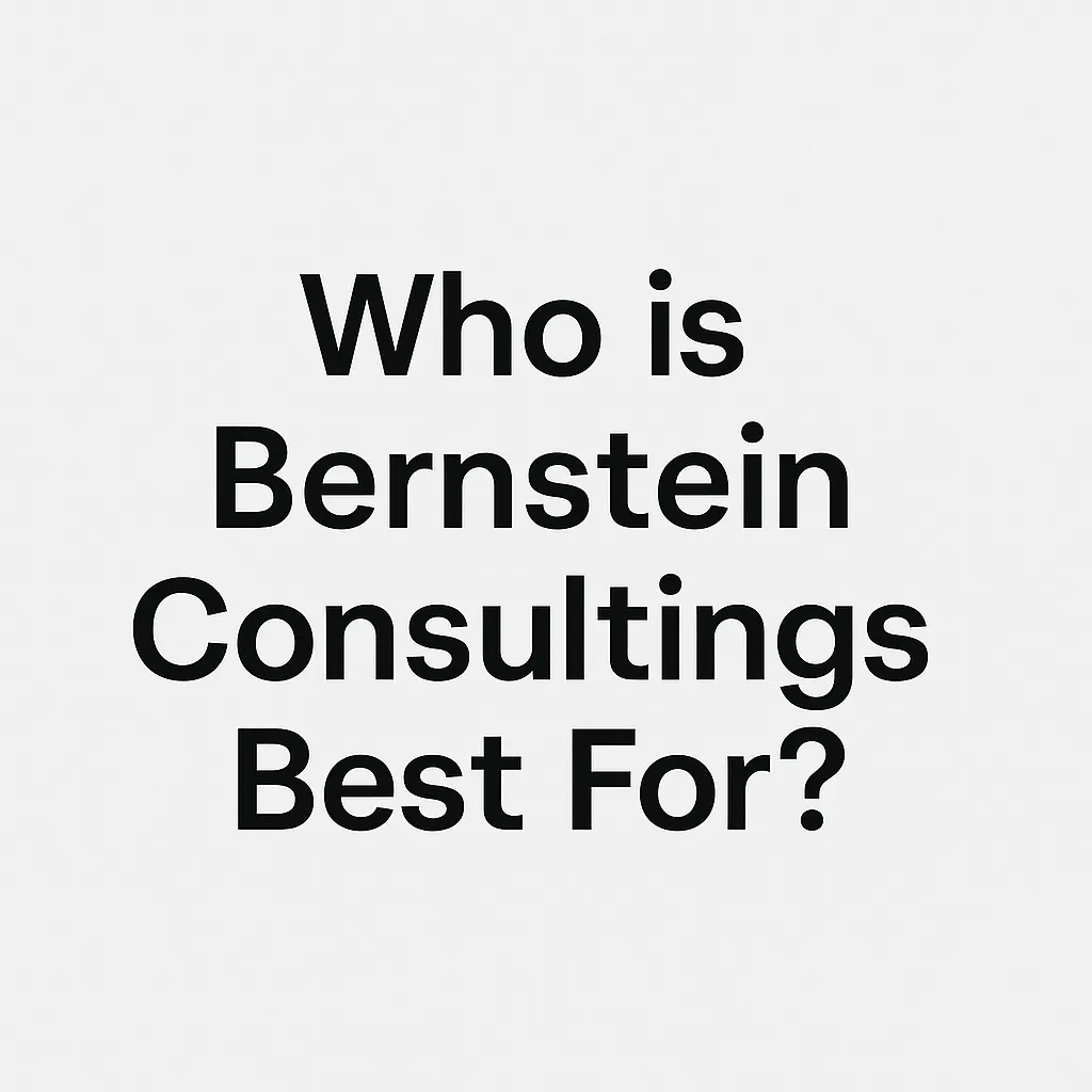 who is bernstein consultings best for