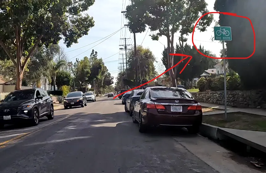 bike route