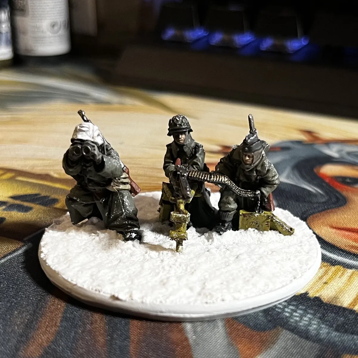 Winter Heer MMG unit