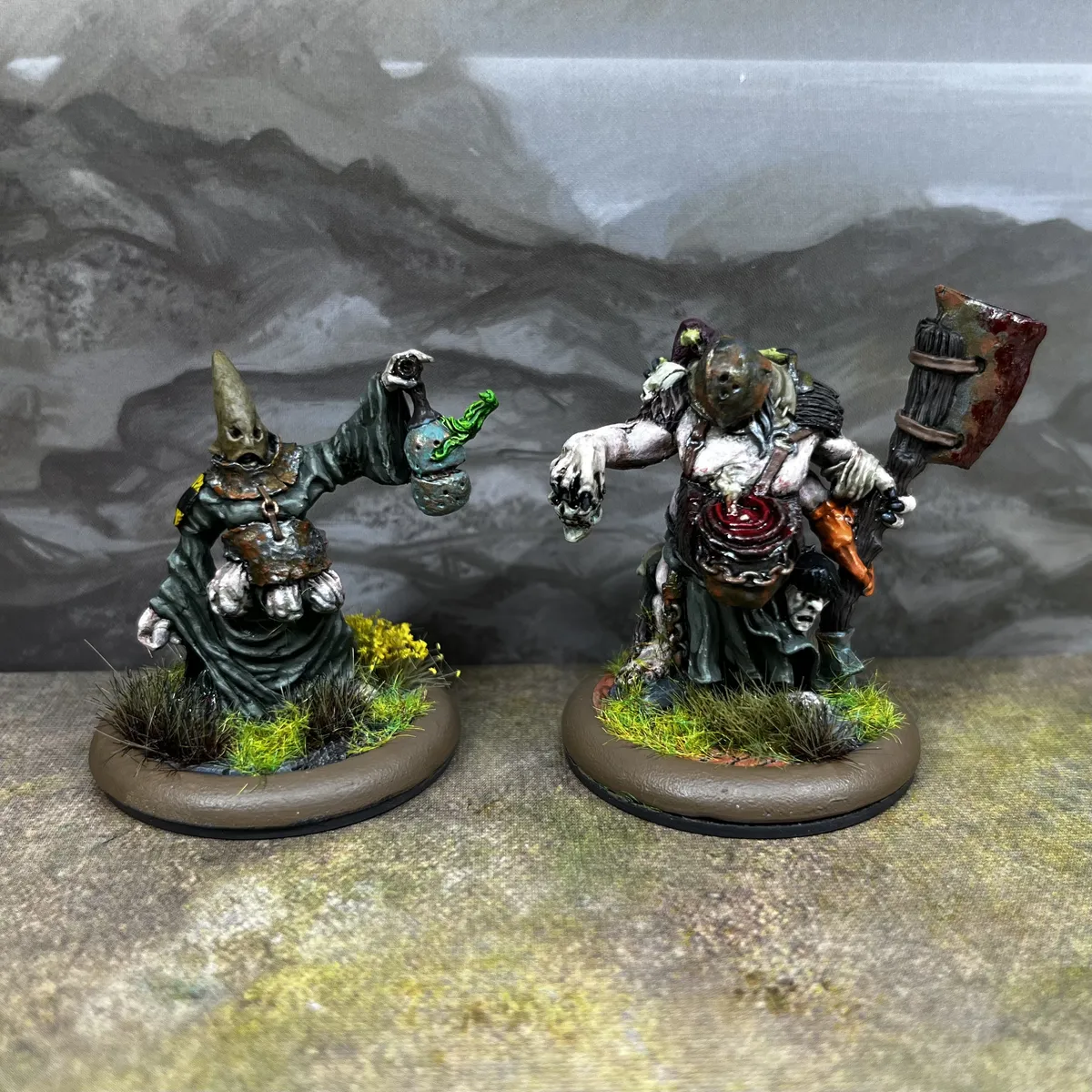 Nurgle aligned champions from Fenris Games