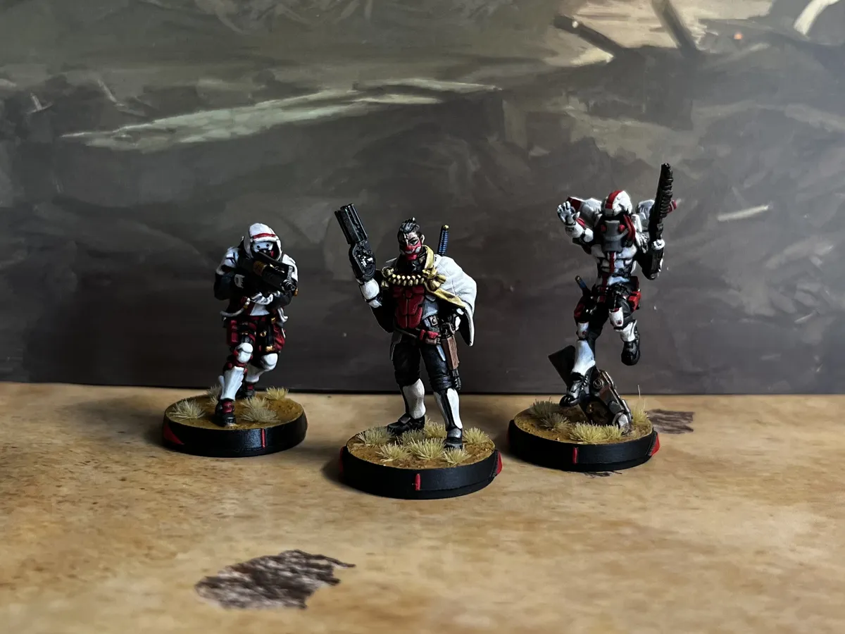 I've been painting up new units as I add them into my lists each week—a great way to break painting down into bitesized chunks