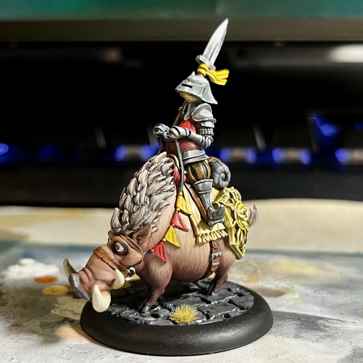 Sir Hogswash, in all his glory