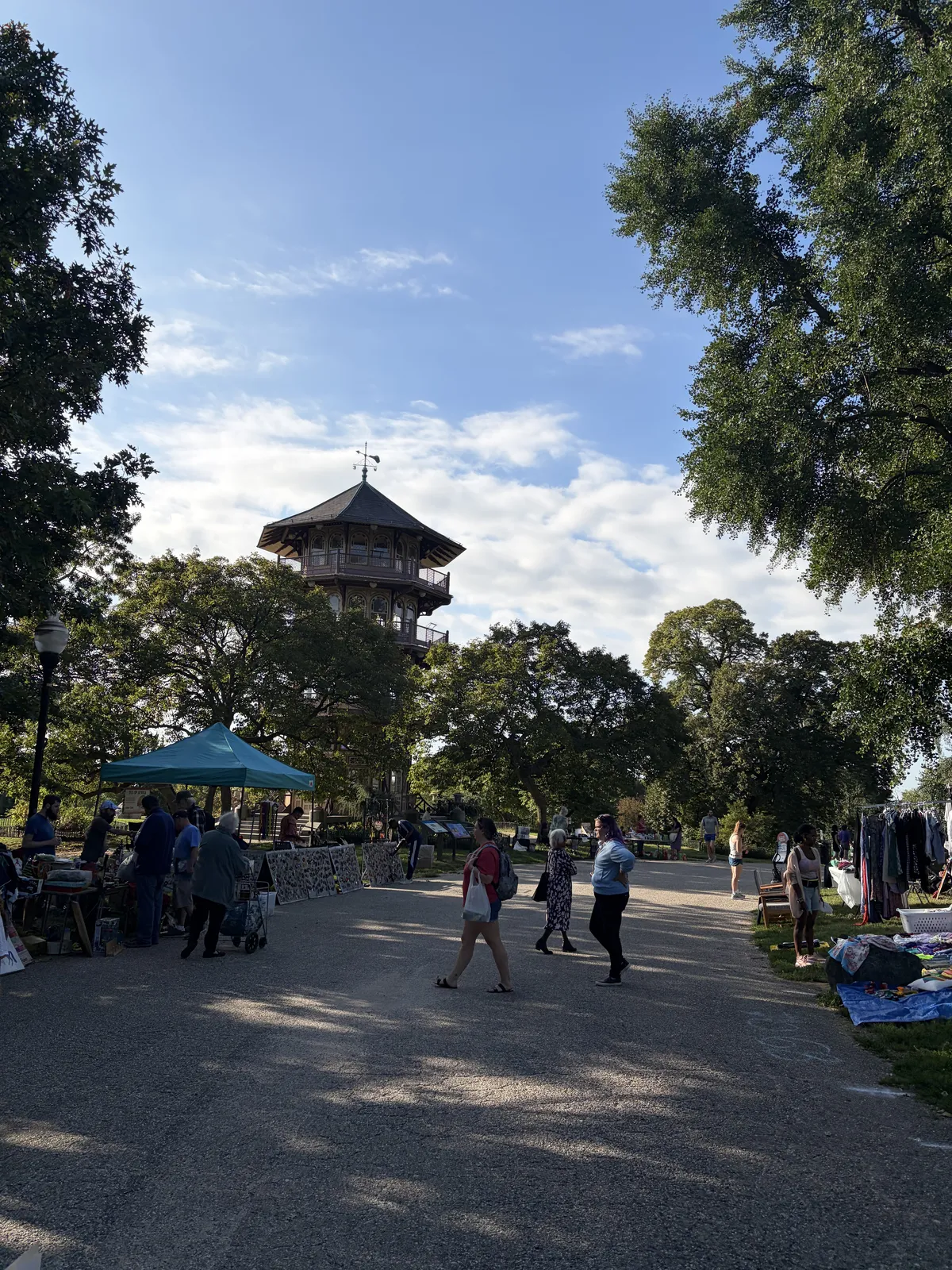 baltimore pagoda at Patterson park