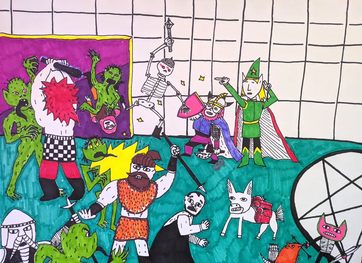 Battle of the Ghouls - Color1-Smaller