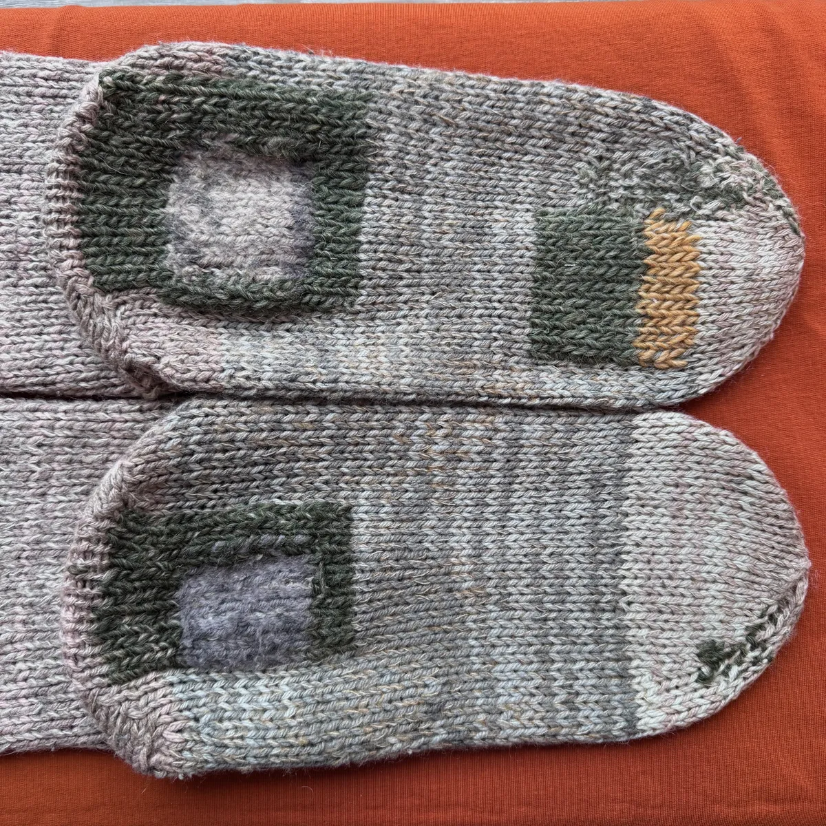 Swiss darning
