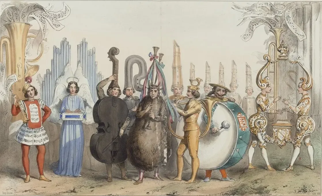 Le royaume de la musique by Alexandre Lacauchie, 1814 - 1886