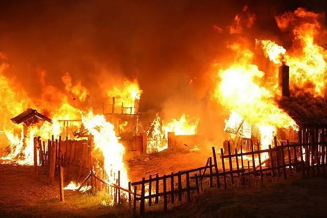 Burning_village