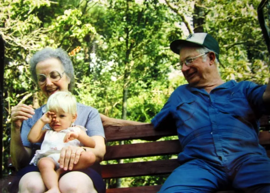 My grandparents and my daughter