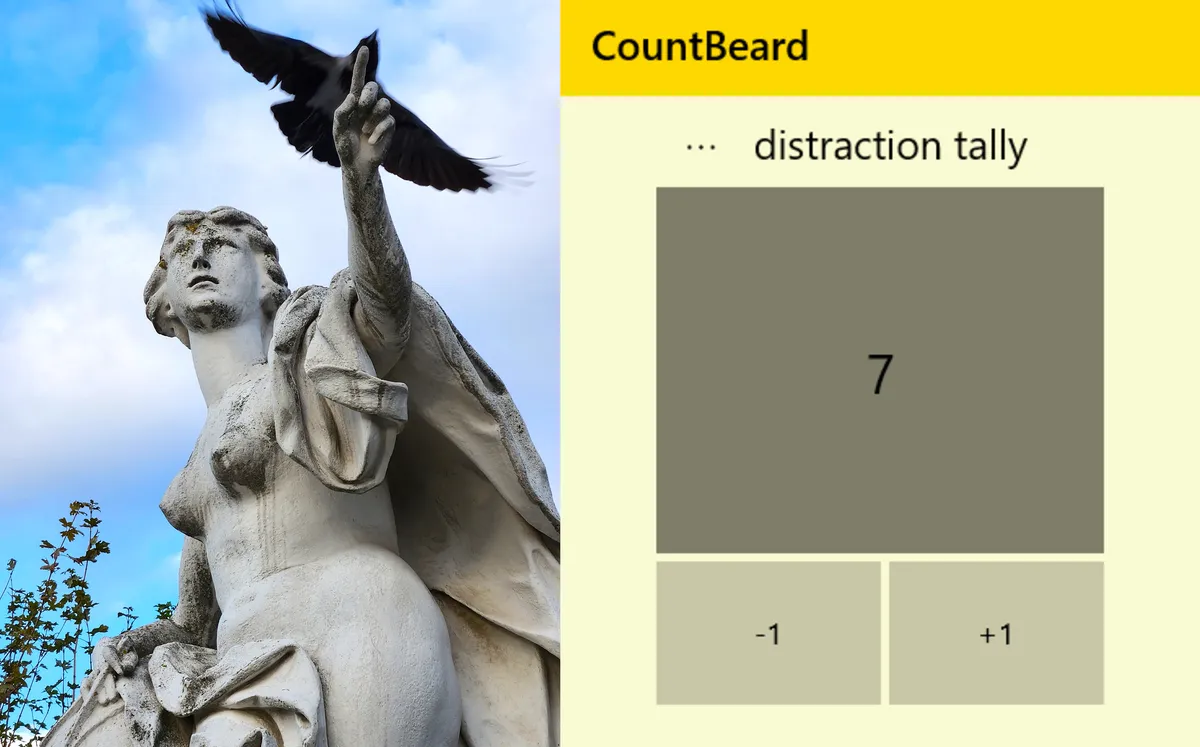 distraction tally bird loganletsgo