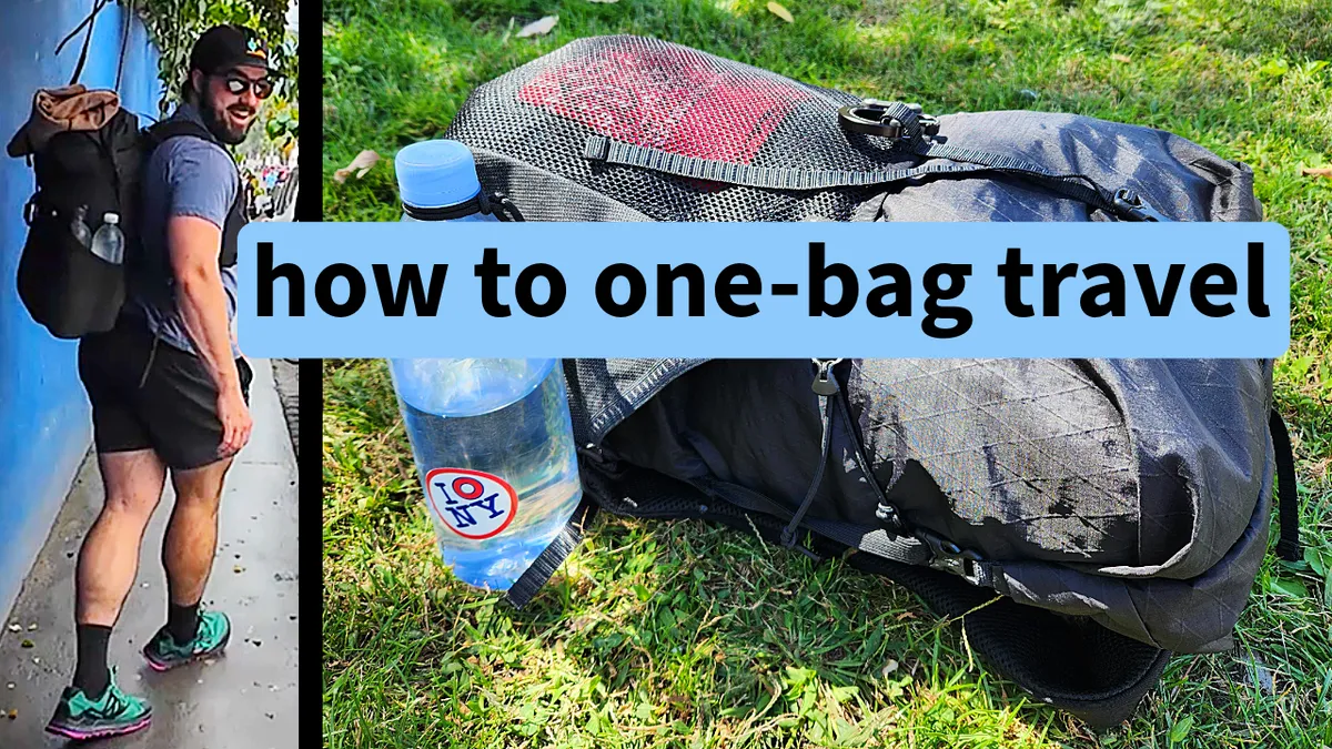 one bag travel loganletsgo
