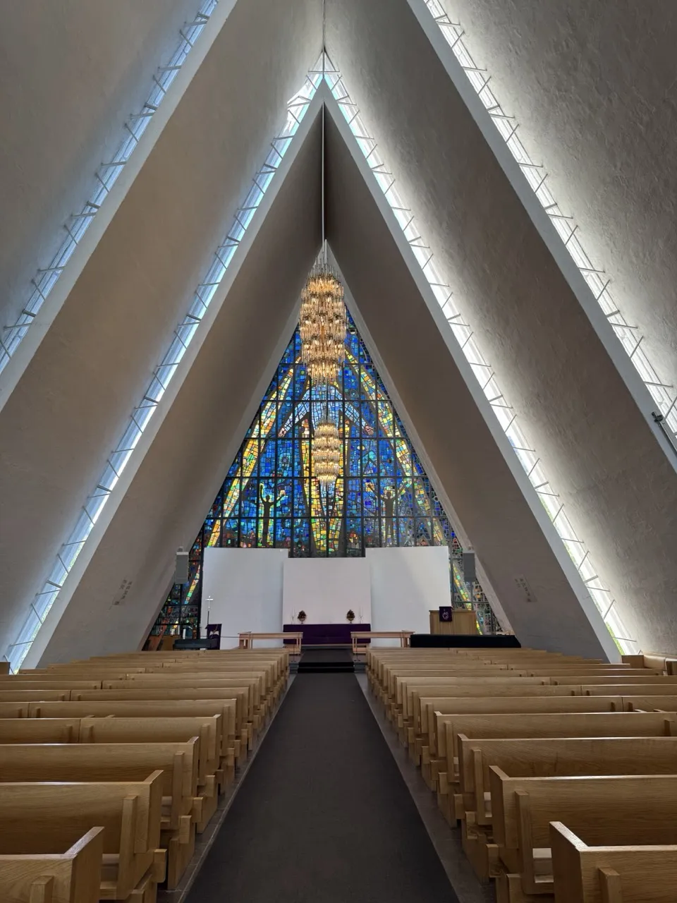 Catedral do Ártico Interior