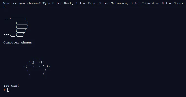 RockPaperScissors