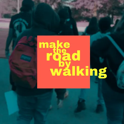 make the road by walking logo