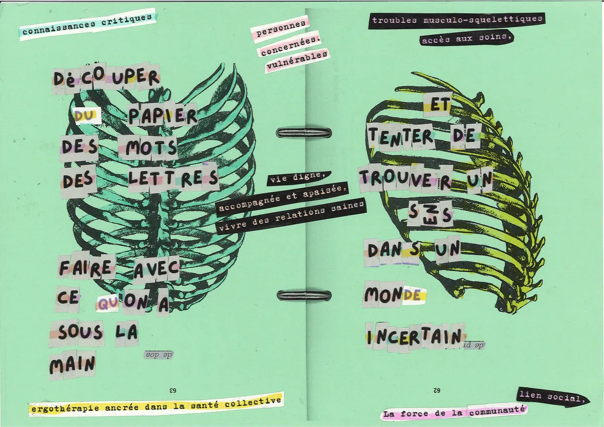 Photo d'un collage avec le texte suivant : 