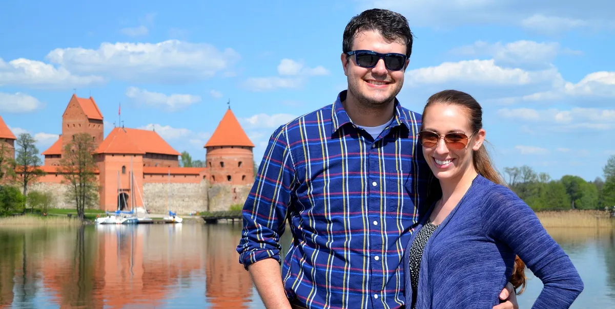 Matt and Kalena Langford in Lithuania