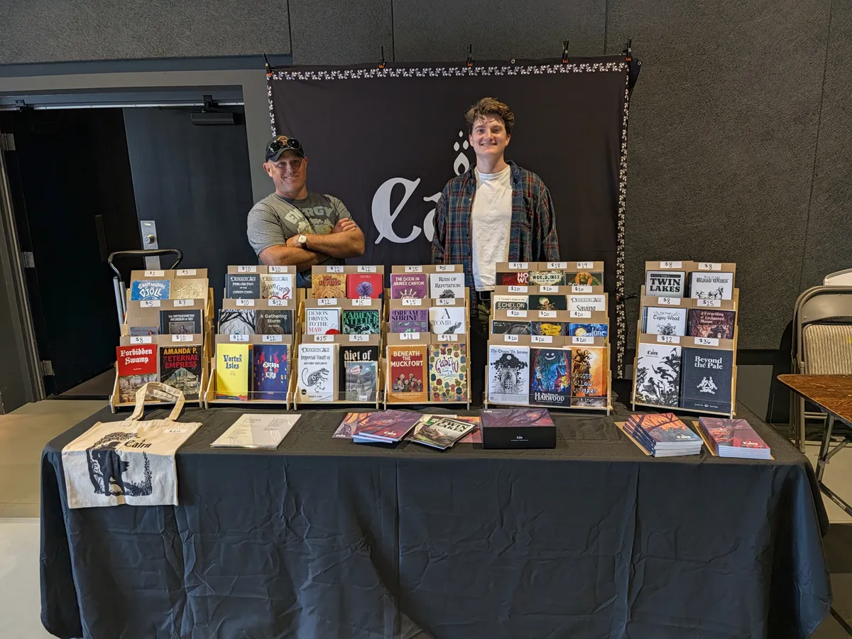Cairn Press Booth 2
