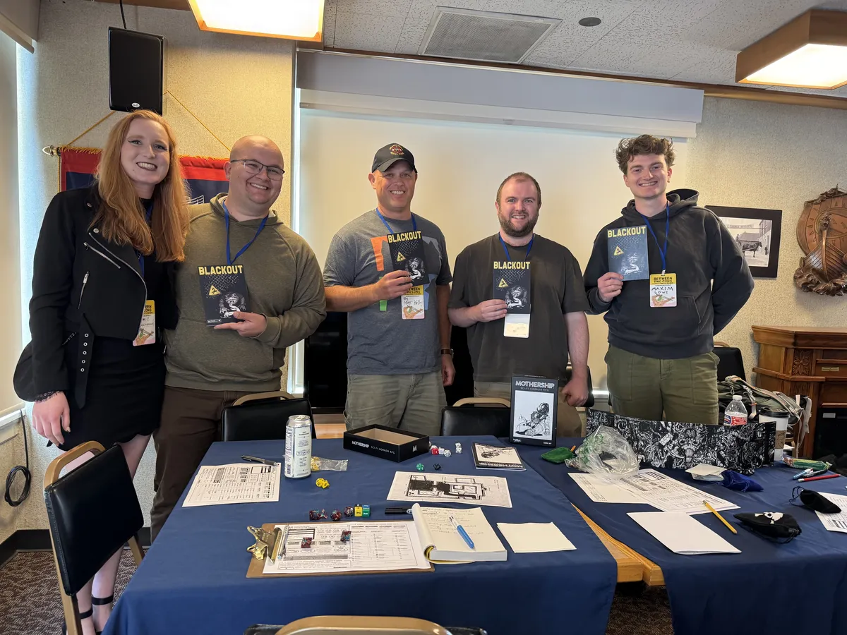Left to right: Marissa, Jason, Matt, Martin, and Maxim