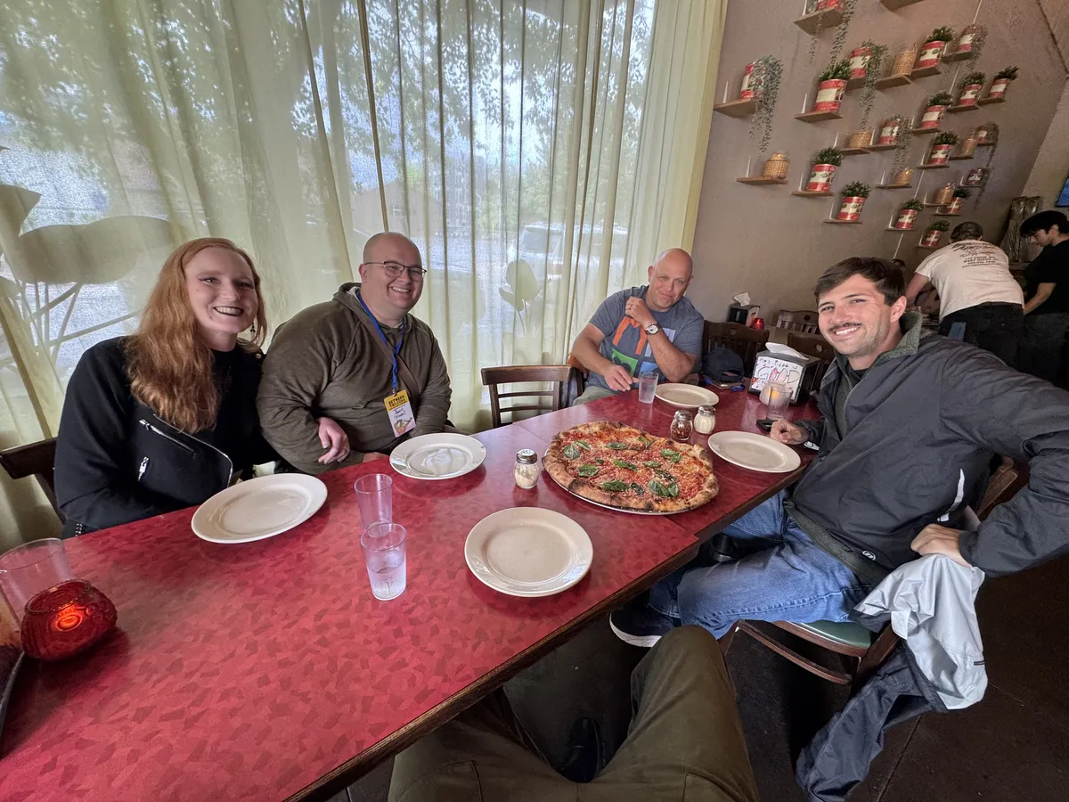 Left to right: Marissa, Jason, Matt, and Edward