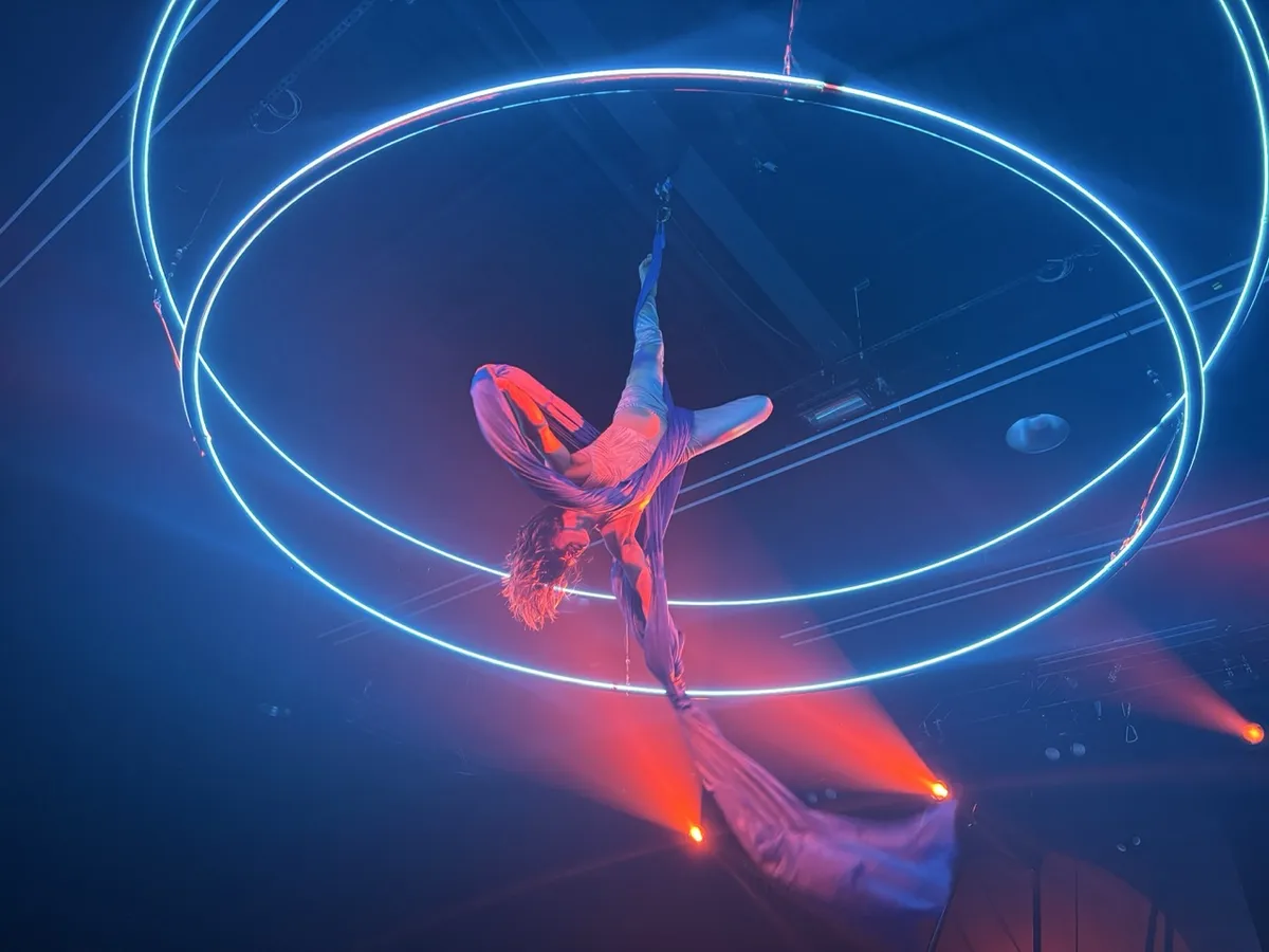 TGW Closing Party Aerialist