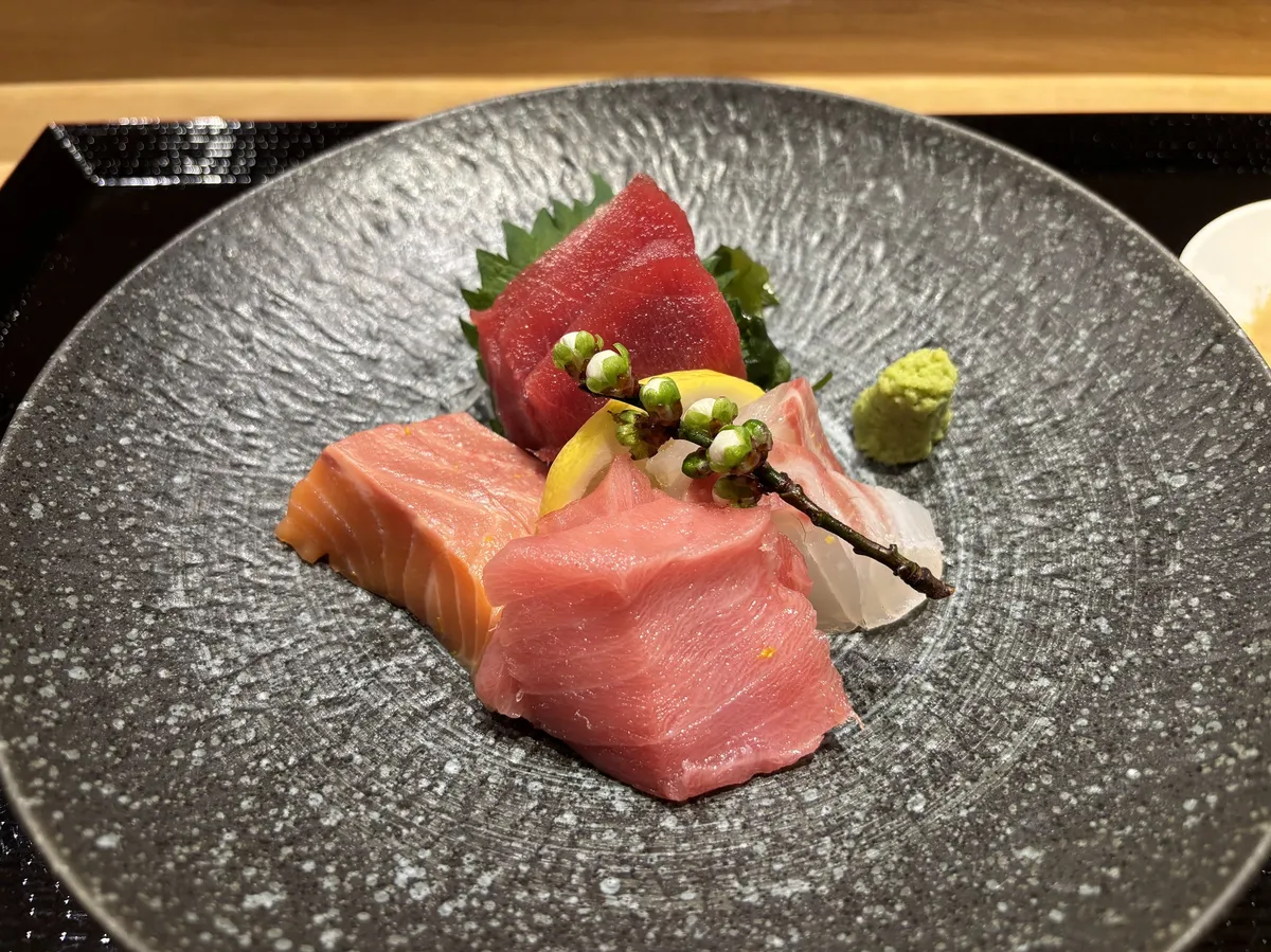 Photo of sashimi on a plate