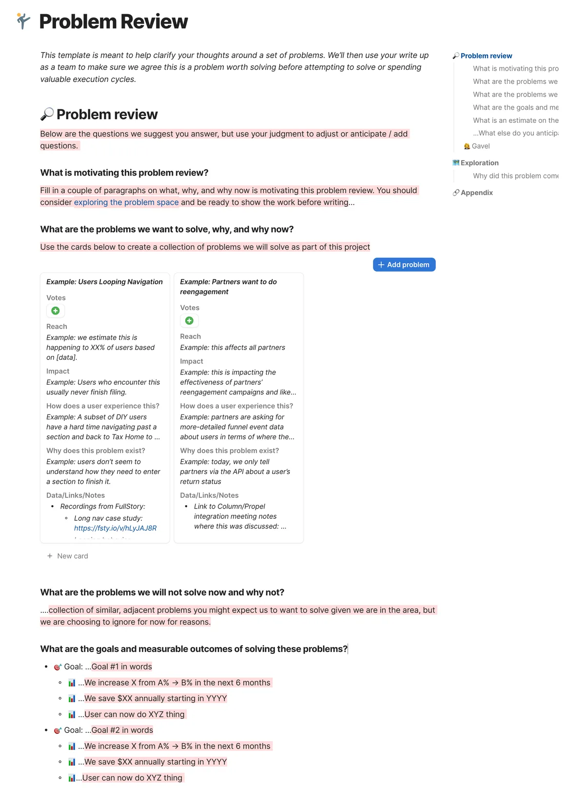problem-review