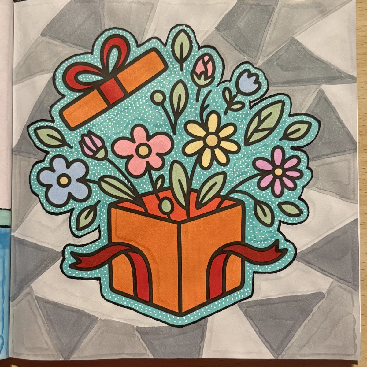 Filling the page