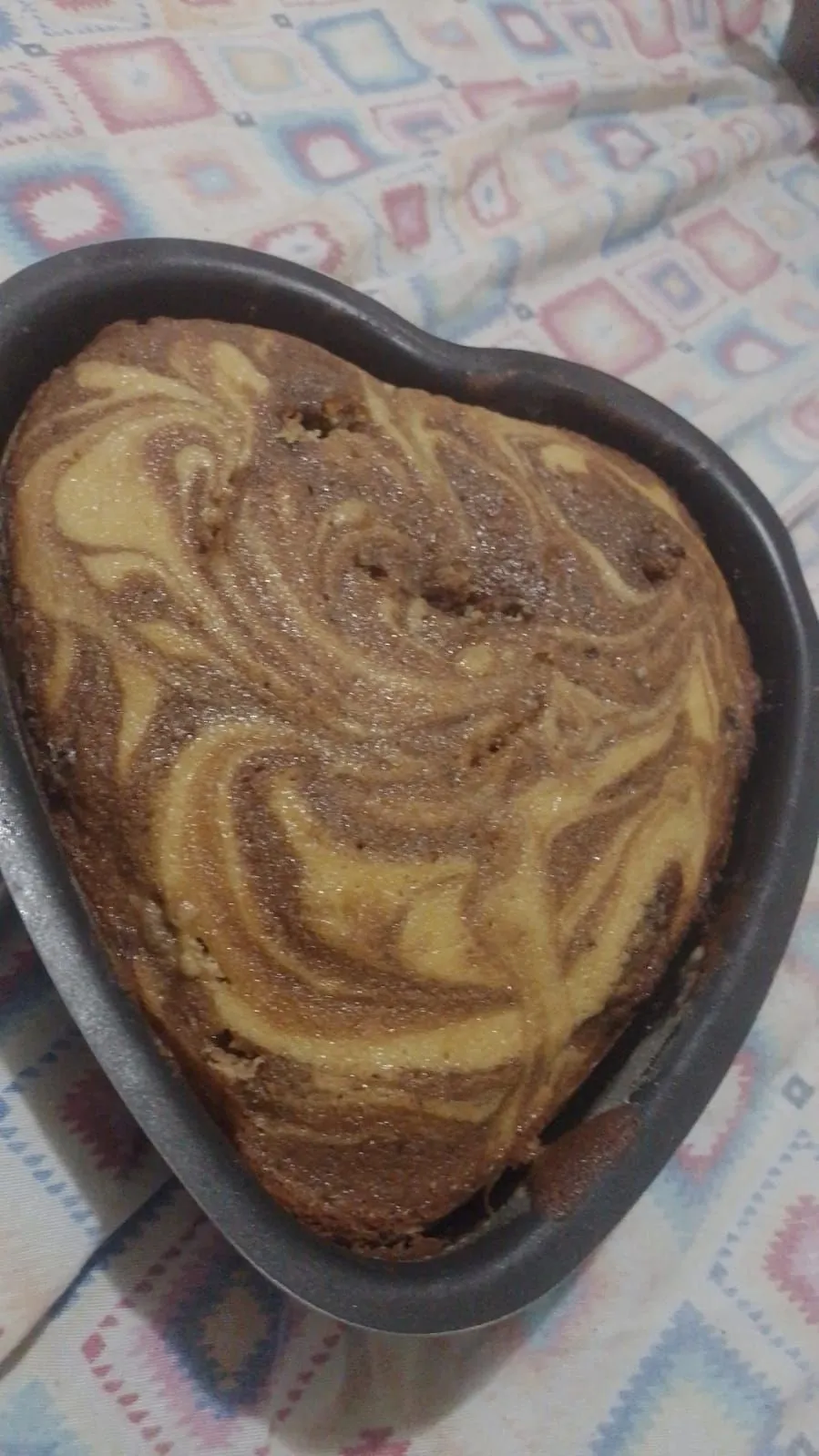 bolo de coração